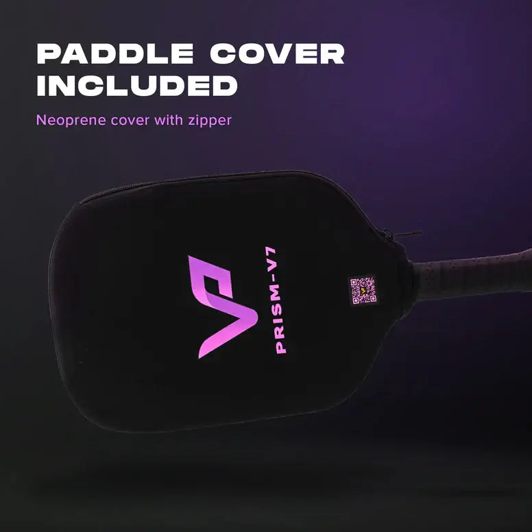 Vatic Pro Prism V7 paddle cover with zipper, made of neoprene for protection and style.
