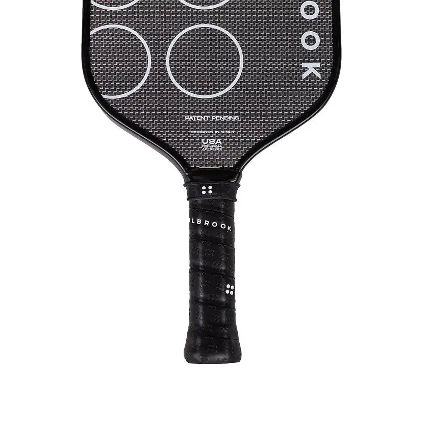 Holbrook ARMA paddle with textured grip and carbon fiber surface, available for pre-order with 15% off.
