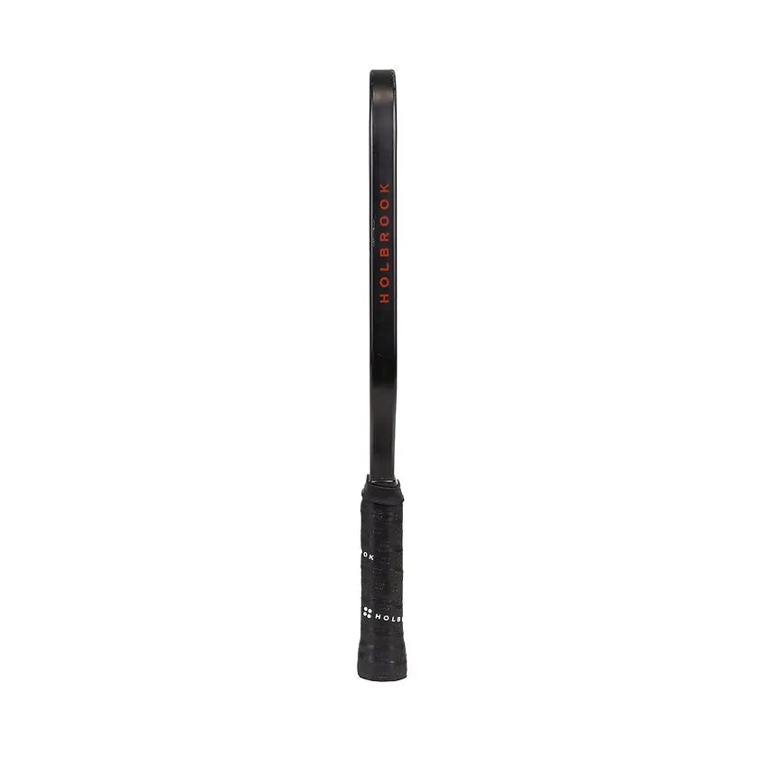 Holbrook Arma Metallic T paddle designed for pre-order, featuring sleek black design with signature grip.
