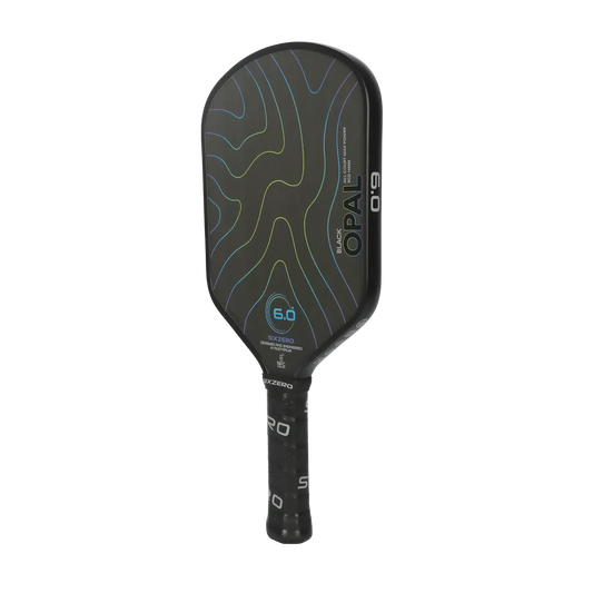 Siz Zero Black Opal paddle showcasing its innovative design and lightweight Carbon Lite frame for elite performance.