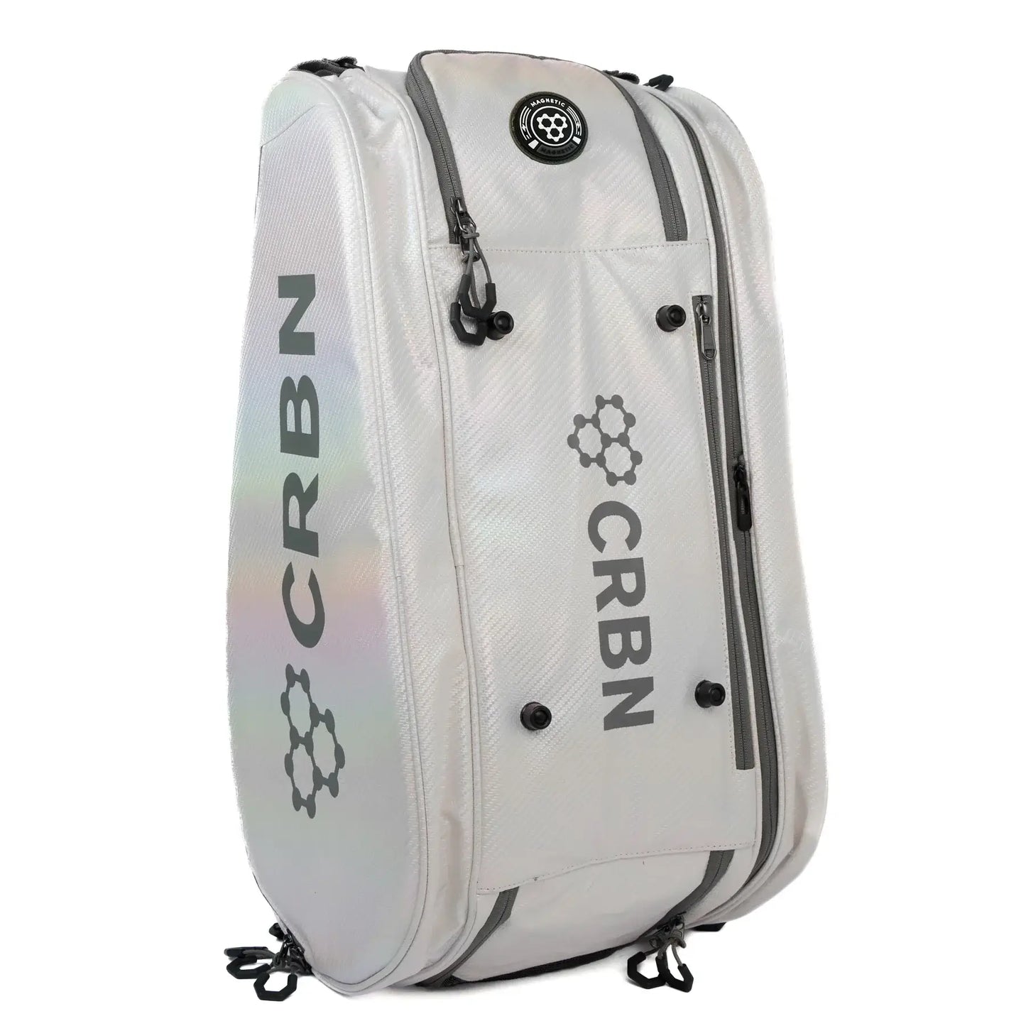CRBN Pro Team Tour Bag 2.0 in pearl color, designed for versatile use from local play to tournaments.