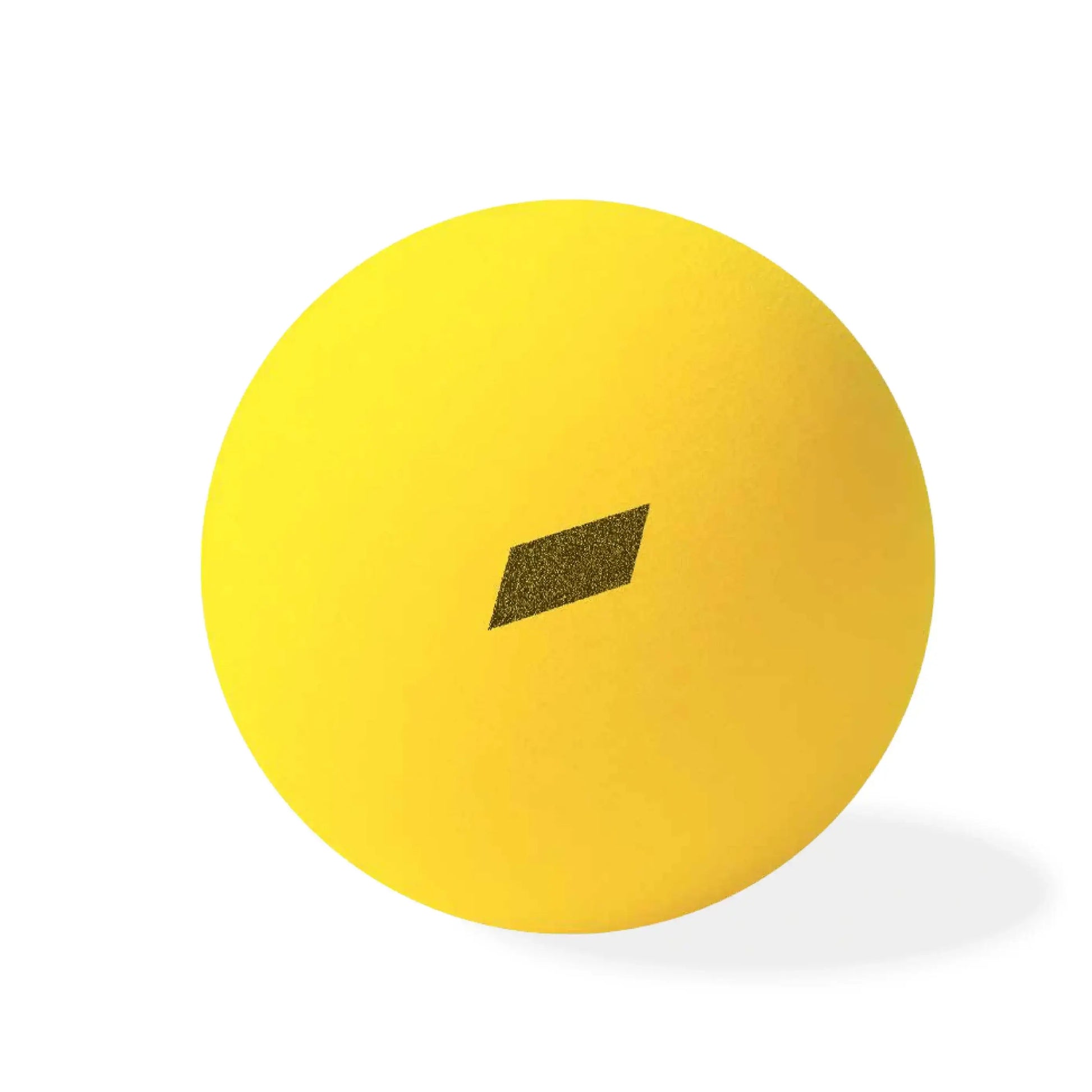 CORE Stealth Pickleball ball in yellow, designed for quiet performance during indoor and outdoor play.