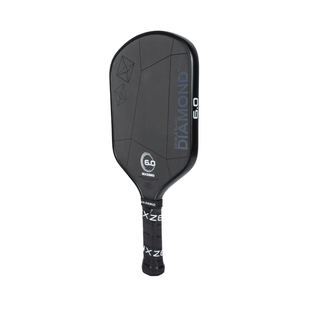 Double Black Diamond 6.0 pickleball paddle featuring Raw Carbon Technology for power and precision in 2023.