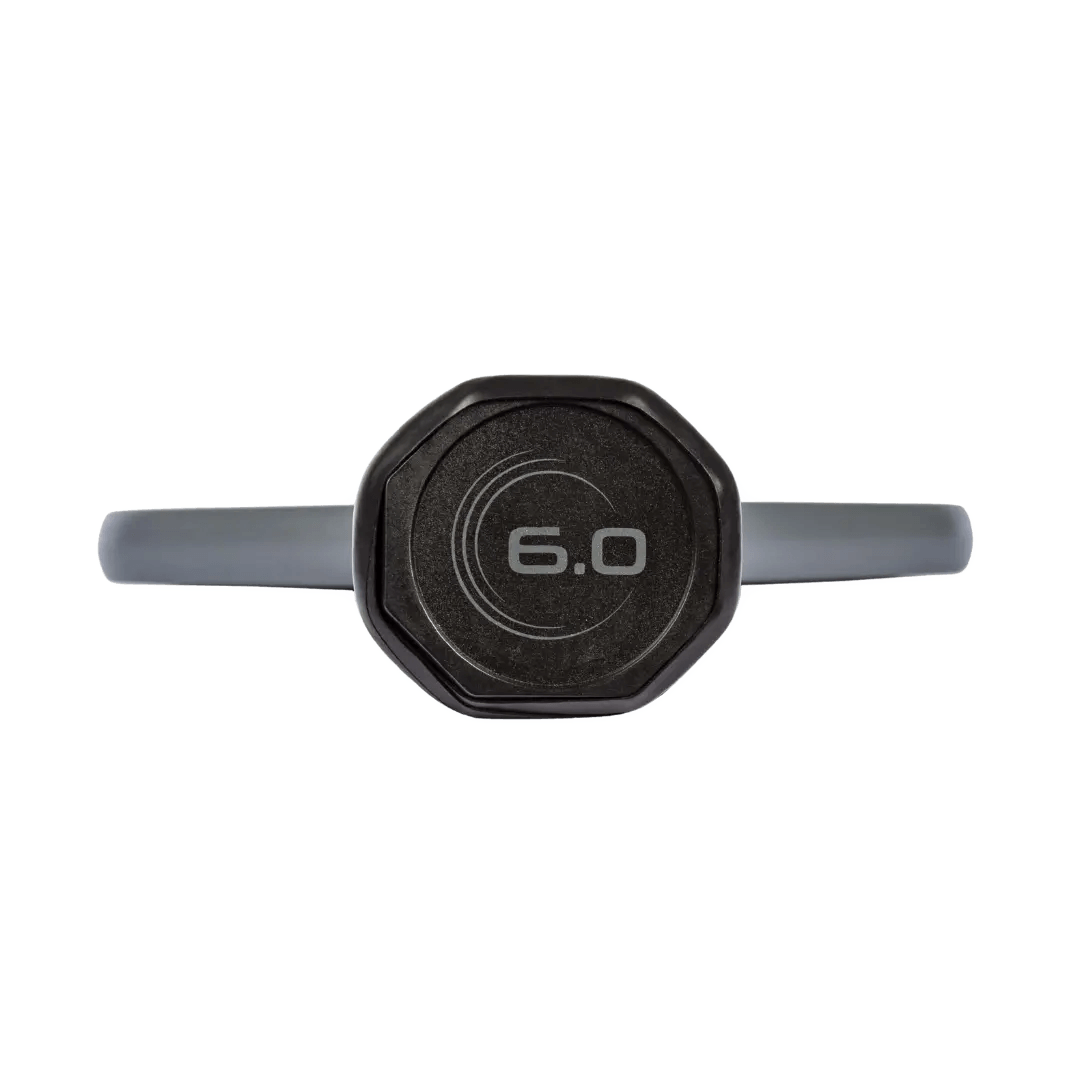 Six Zero Infinity Edgeless Black Diamond Power Paddle handle with patent-pending edge, designed for high-performance pickleball.