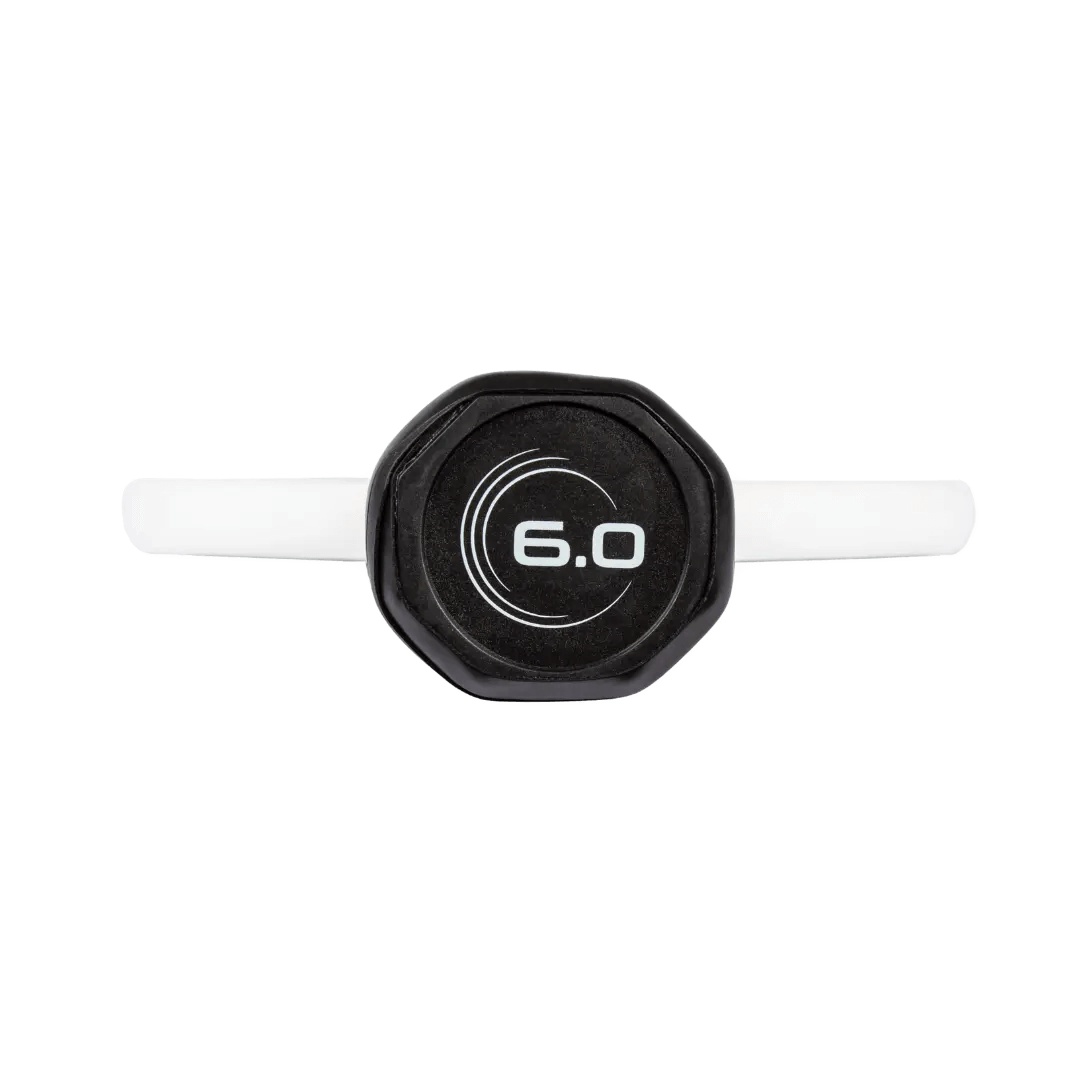 Six Zero Infinity Edgeless Double Black Diamond Pickleball Paddle bottom view