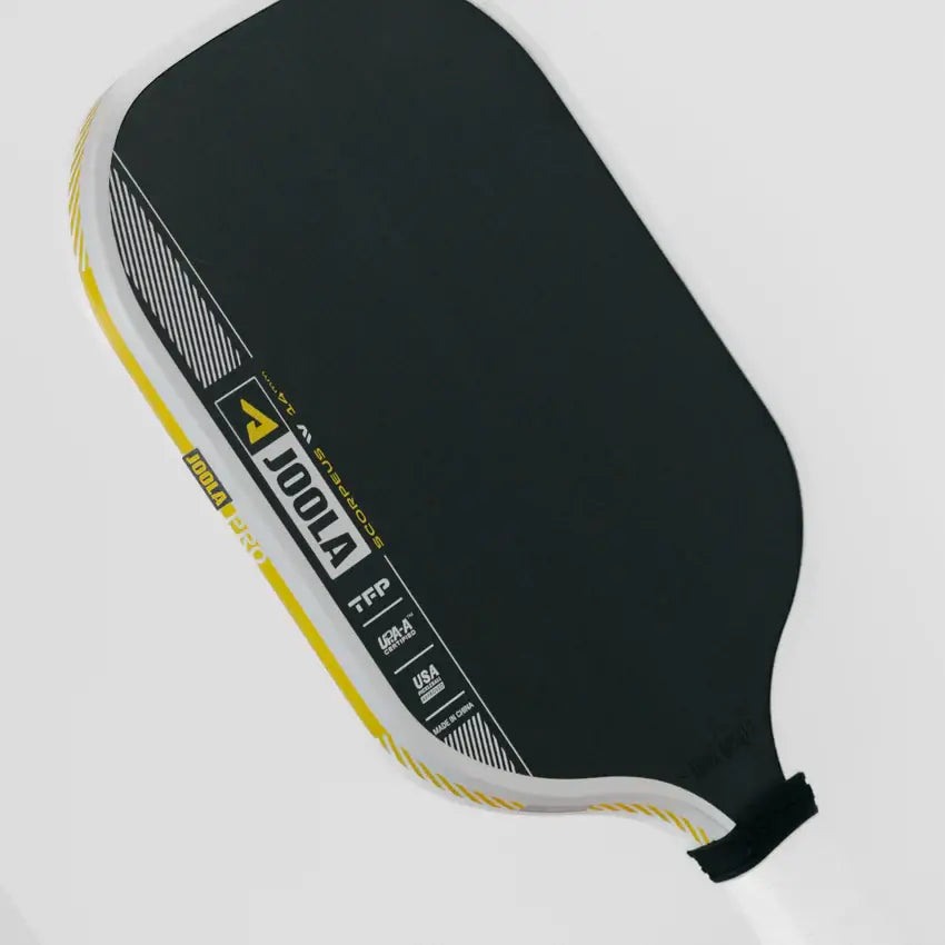 JOOLA Anna Bright Scorpeus Pro IV 14mm pickleball paddle with Tech Flex Power technology for enhanced performance.