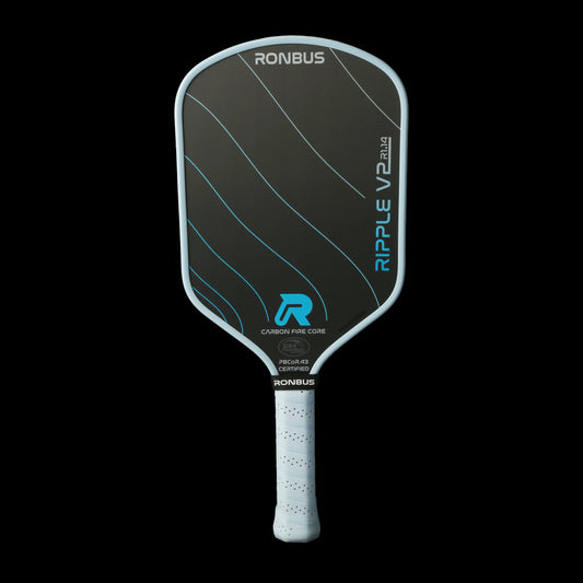 Ronbus Ripple V2 R1.14 paddle featuring a carbon fiber core and ergonomic design for enhanced performance.