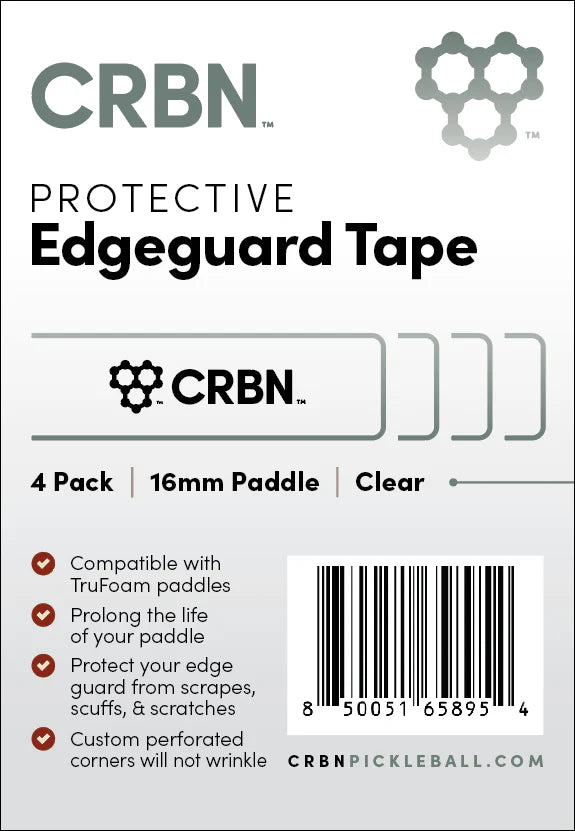 CRBN Protective Edge Guard Tape | Clear | 4 Pack
