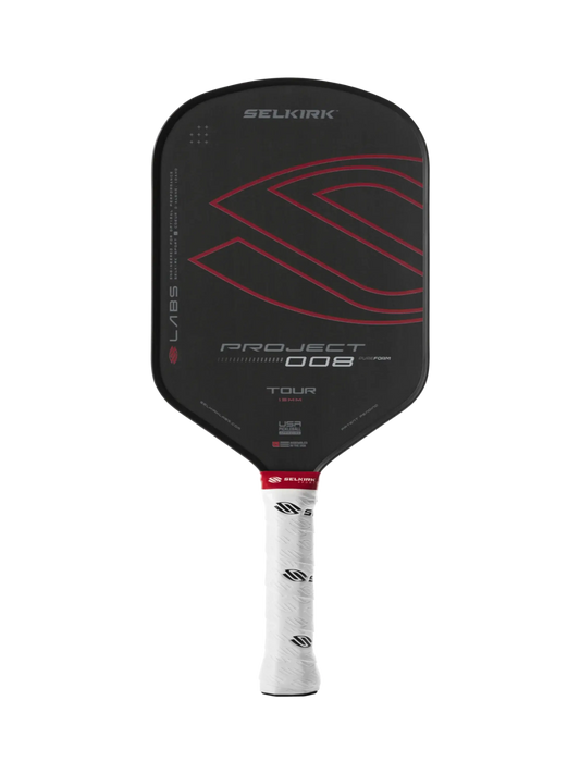 Selkirk LABS Project 008 13mm pickleball paddle featuring high-density PureFoam core technology.