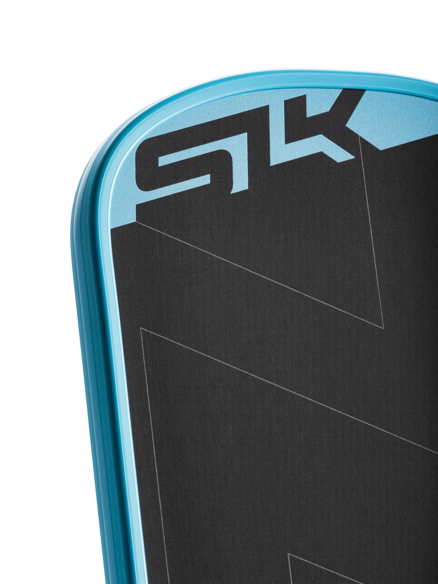 Close-up of SLK ERA Power paddle showcasing the sleek design and logo on the handle.