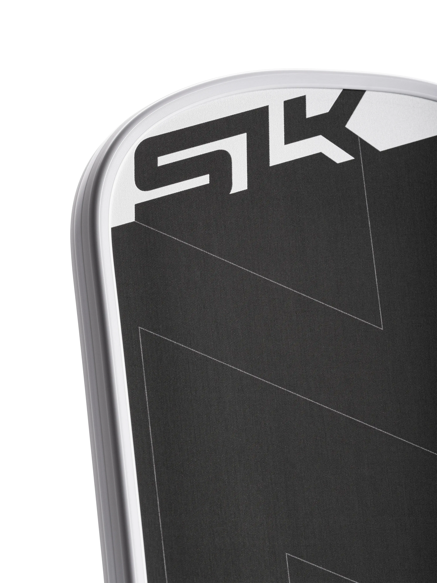 SLK ERA Power Elongated paddle detail, showcasing quality design and branding for aggressive play styles.