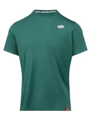 Men’s Essentials Sport-Wik Short Sleeve Performance Tee in green, moisture-wicking and stretchy for active wear.