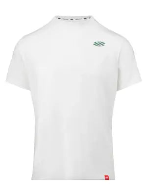 Men’s Essentials Sport-Wik Short Sleeve Performance Tee in white with relaxed fit and lightweight material.