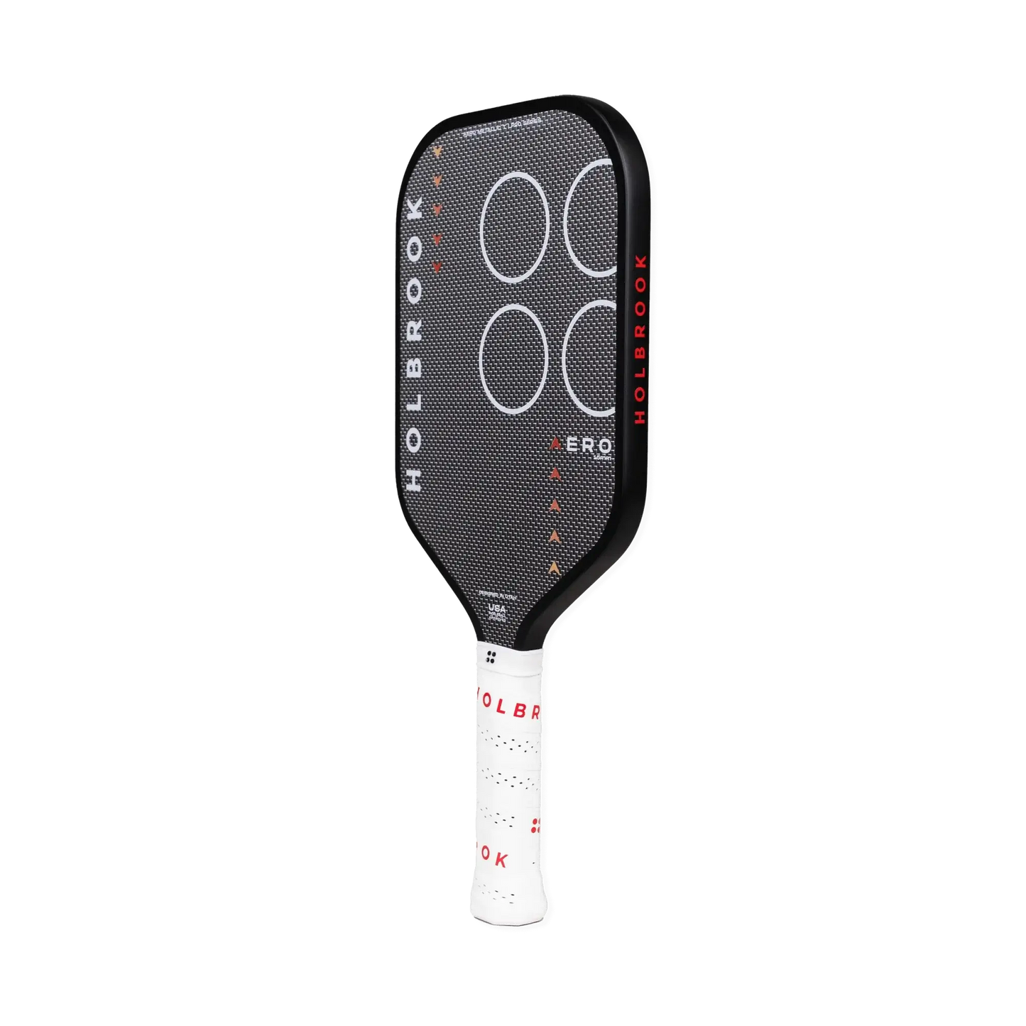 Holbrook Pro Aero Metallic T Pickleball Paddle, designed for precision, power, and speed in gameplay.