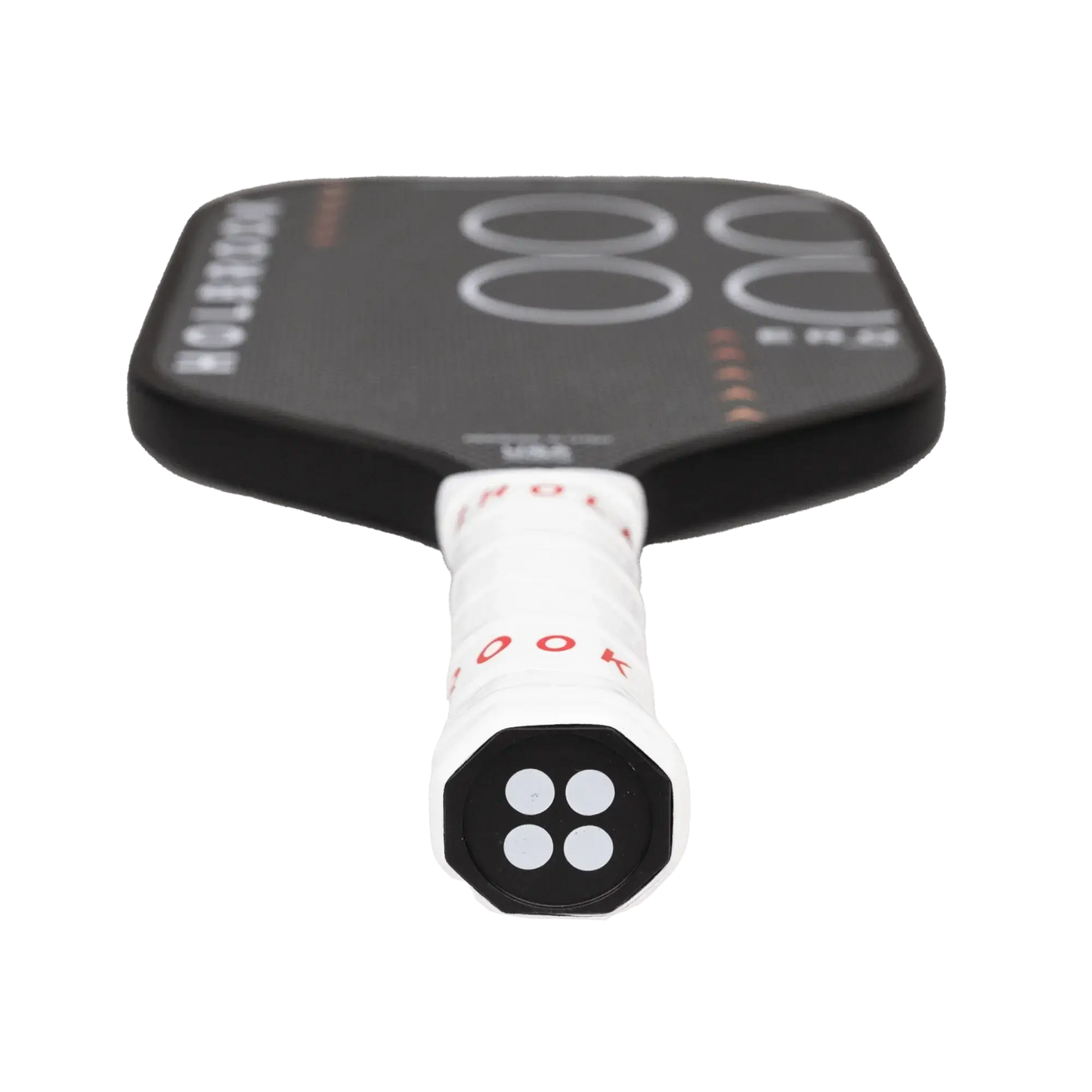 Holbrook Pro Aero Metallic T Pickleball Paddle showcasing its grip and sleek design for ultimate performance.