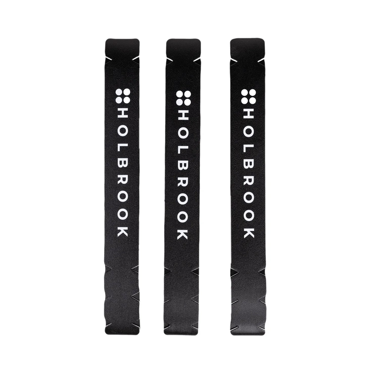 Holbrook Protective Edge Tape pack of 3, designed for pickleball paddle protection and durability.