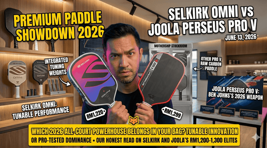 SELKIRK OMNI vs JOOLA PERSEUS PRO V: 2026's Premium Paddle Showdown image showcasing features and pricing.