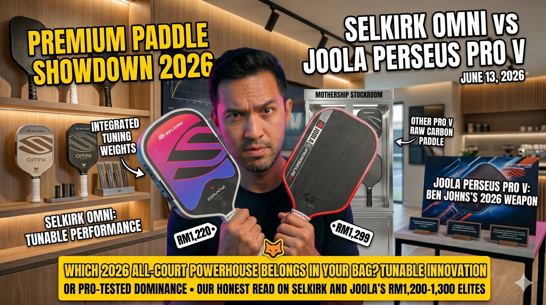 Selkirk Omni vs JOOLA Perseus Pro V: 2026's Premium Paddle Showdown