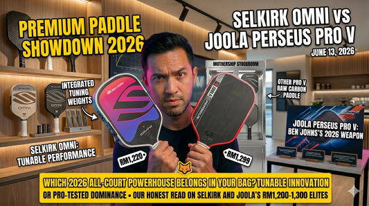 Selkirk Omni vs JOOLA Perseus Pro V: 2026's Premium Paddle Showdown