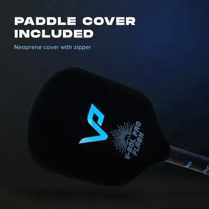 Vatic Pro V-SOL PRO Flash paddle cover included, neoprene cover with zipper for protection.