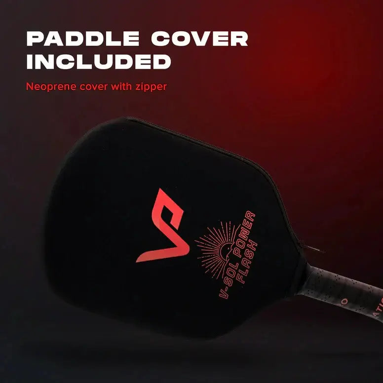 Vatic Pro V-SOL POWER Flash Launch Edition paddle cover included, neoprene cover with zipper.