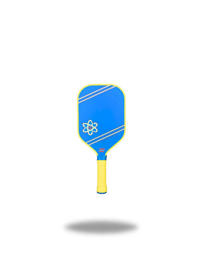 Series One Type A paddle model in vibrant blue and yellow, elongated 11mm design for optimal performance.