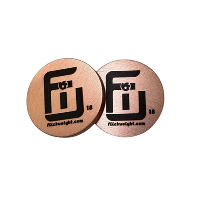 FLICK WEIGHT 18g Copper (2-Pack)