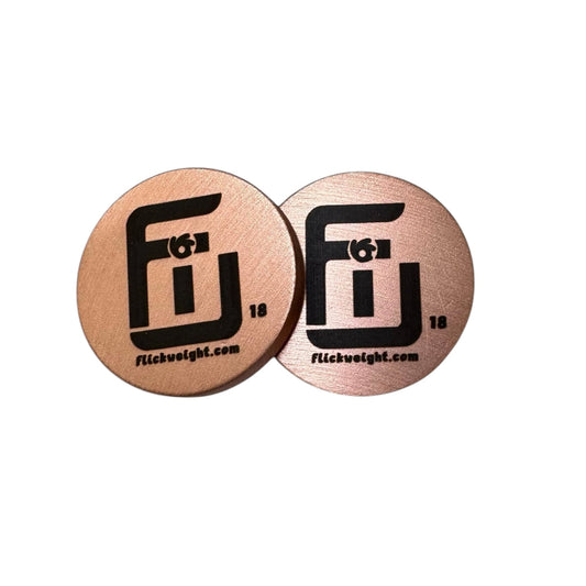 FLICK WEIGHT 18g Copper (2-Pack)