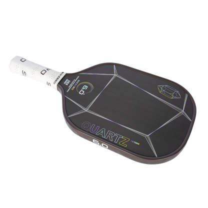 Six Zero Quartz Pickleball Paddle with large sweet spot for enhanced control and power, perfect blend of quality, performance, and affordability