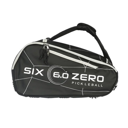 Six Zero Pro Tour Bag for pickleball, featuring durable material and user-friendly design.