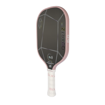 Six Zero Quartz pickleball paddle with large sweet spot for control and power. Quality performance at an affordable price.