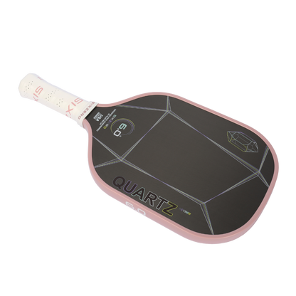 Six Zero Quartz Pickleball Paddle – Affordable, High-Performance Sports Equipment with Large Sweet Spot for Enhanced Control and Power