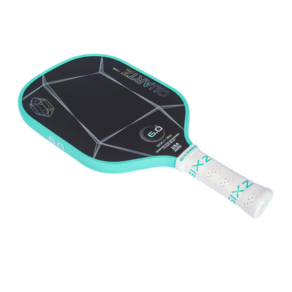 Six Zero Quartz Pickleball Paddle featuring large sweet spot and sleek design