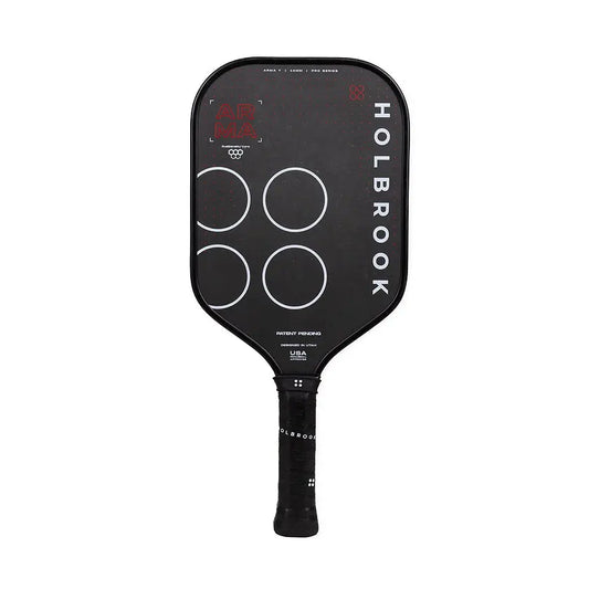 Holbrook ARMA Carbon T 14mm paddle on a white background, part of exclusive pre-order offer.