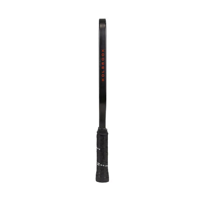 Holbrook Arma Metallic T paddle designed for pre-order, featuring sleek black design with signature grip.