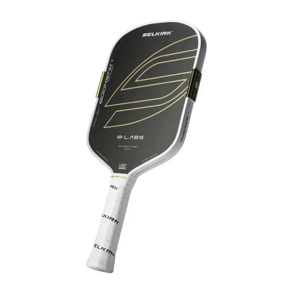 Selkirk LABS Project Boomstik® Raw Carbon REGAL [ELONGATED] pickleball racket designed for advanced players.