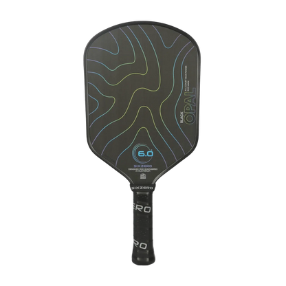 Siz Zero Black Opal paddle featuring a Carbon Lite frame and Solid G4 Aerospace core for elite control and precision.