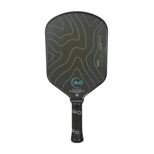 Siz Zero Black Opal paddle featuring a Carbon Lite frame and Solid G4 Aerospace core for elite control and precision.