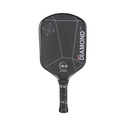 Six Zero Black Diamond Power paddle with advanced molding, textured surface, and aerodynamic design for superior grip and control.