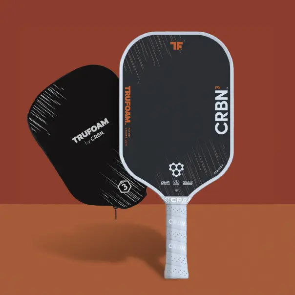 CRBN³ TruFoam Barrage (Elongated) paddle showcasing its TruFoam technology and sleek design.