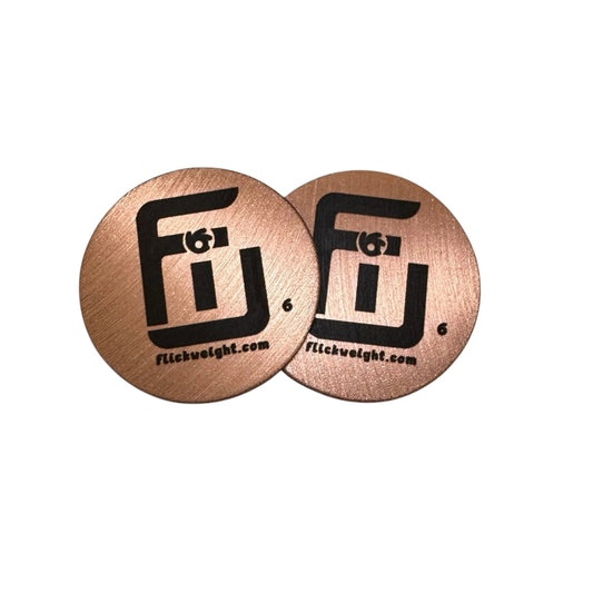 FLICK WEIGHT 6g Copper (2-Pack)