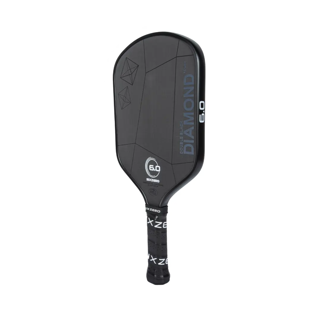 Double Black Diamond 6.0 pickleball paddle featuring Raw Carbon Technology for power and precision in 2023.