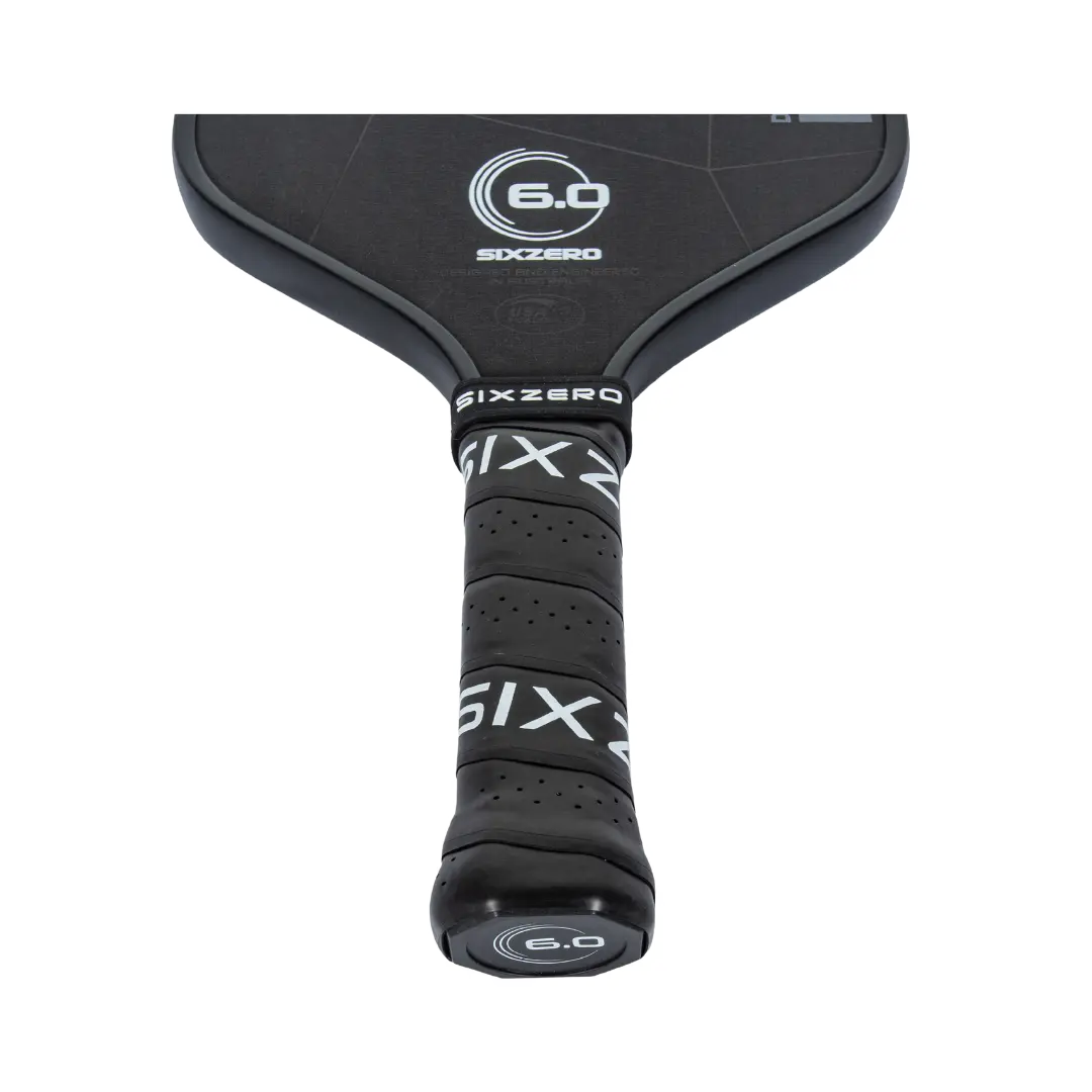 Six Zero Double Black Diamond paddle 2023 - engineered for precision and control with revolutionary Raw Carbon Technology.