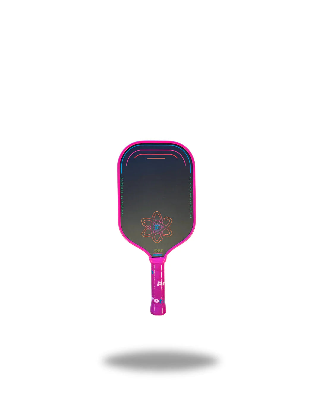 Raw Carbon Paddle in vibrant pink and black, designed for high performance and durability, perfect for pre-order.