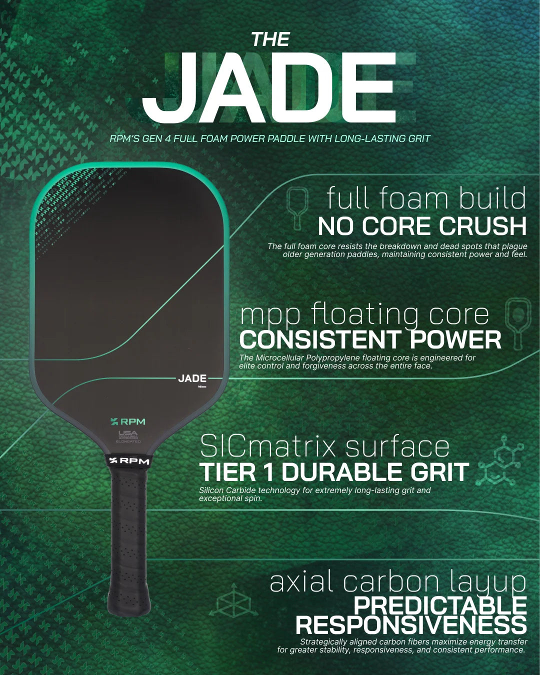 RPM JADE 16MM Elongated