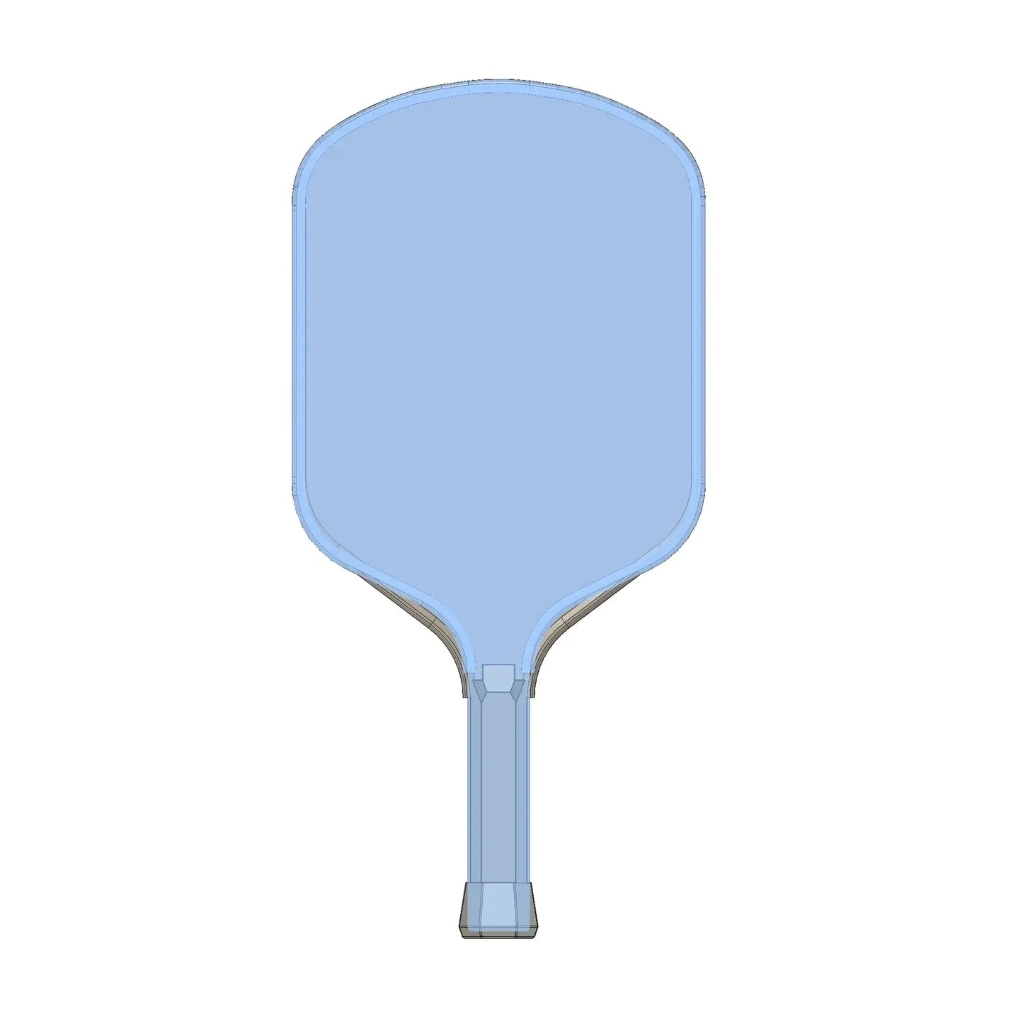 Honolulu J2CR Crystal Blue Endurance Surface™ (Extended Handle) paddle top view