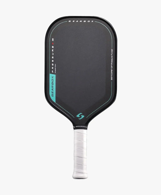 Gearbox Pressure X 8M Elongated paddle showcasing sleek design for explosive power and quick response.