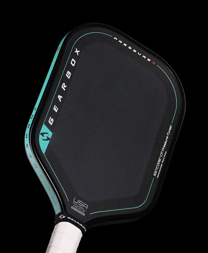Gearbox Pressure X 8M Elongated paddle showcasing design and performance features for explosive power at impact.