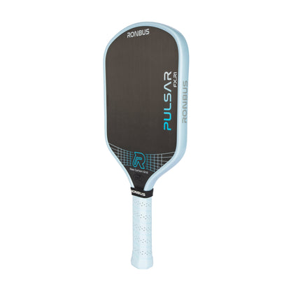 Ronbus R1 Pulsar FX thermoforming paddle with patent-pending grid technology enhancing power, spin, and dynamic play response.