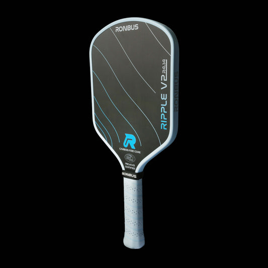 Ronbus Ripple V2 R4.14 paddle with FIRE core and 3D carbon fiber lattice design for enhanced performance.